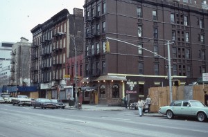 E. 95th St. and 2nd Ave., NYC, April 1985              